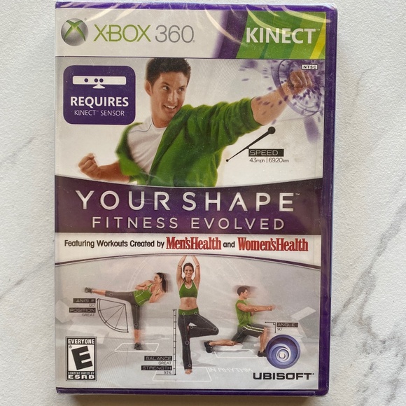 NWT XBOX 360 Kinect Your Shape Fitness Evolved Video Game - Picture 1 of 3